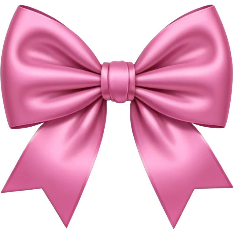 Bow pink emoji