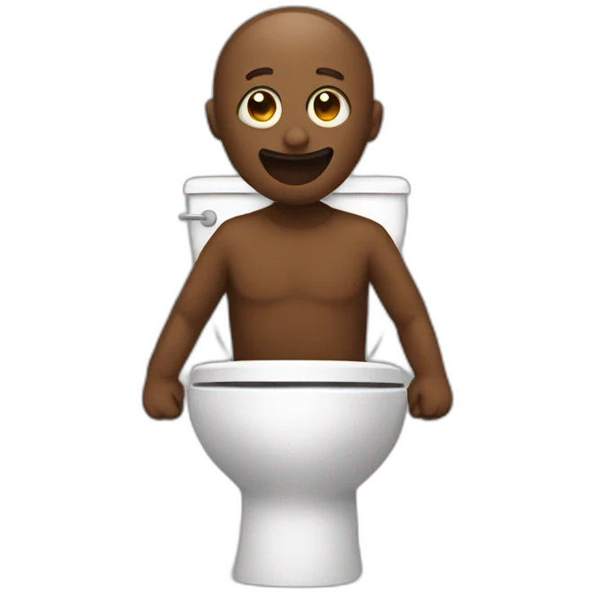 Toilets full poo emoji