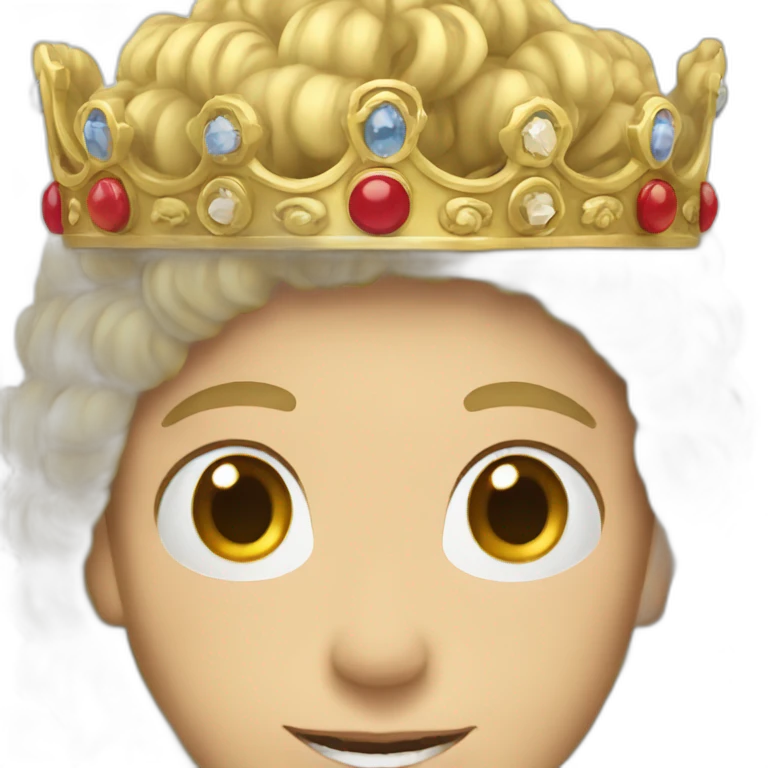aristocrat crown emoji