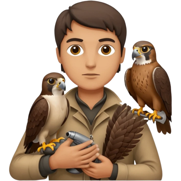Falconer emoji