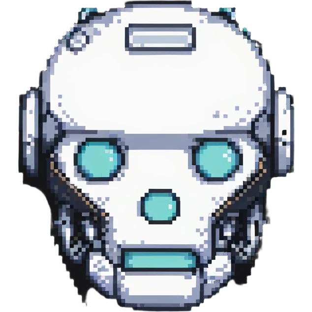 robot face emoji