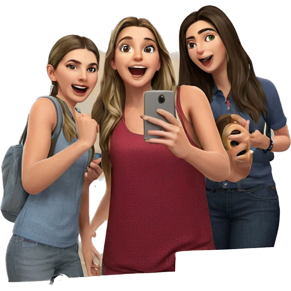 fun bathroom selfie moment emoji