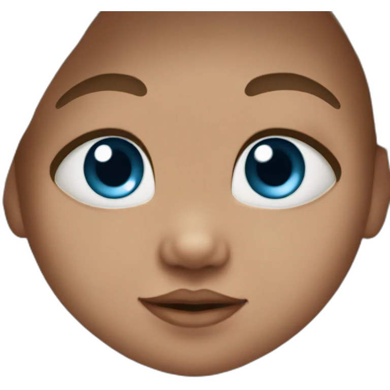 newborn blue-eyed light-skinned baby emoji