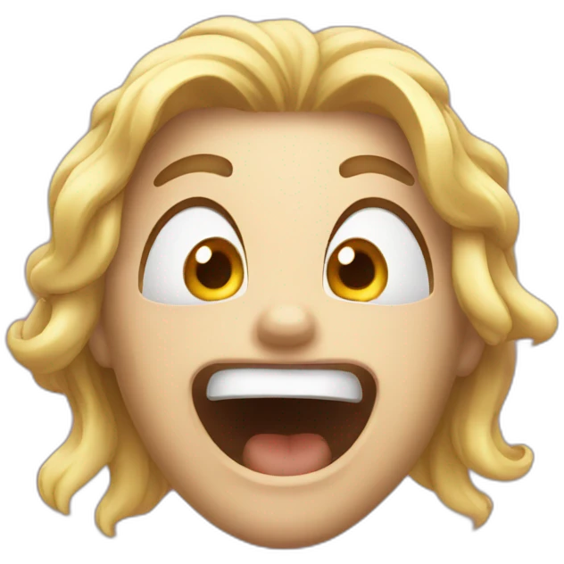Thrilled emoji