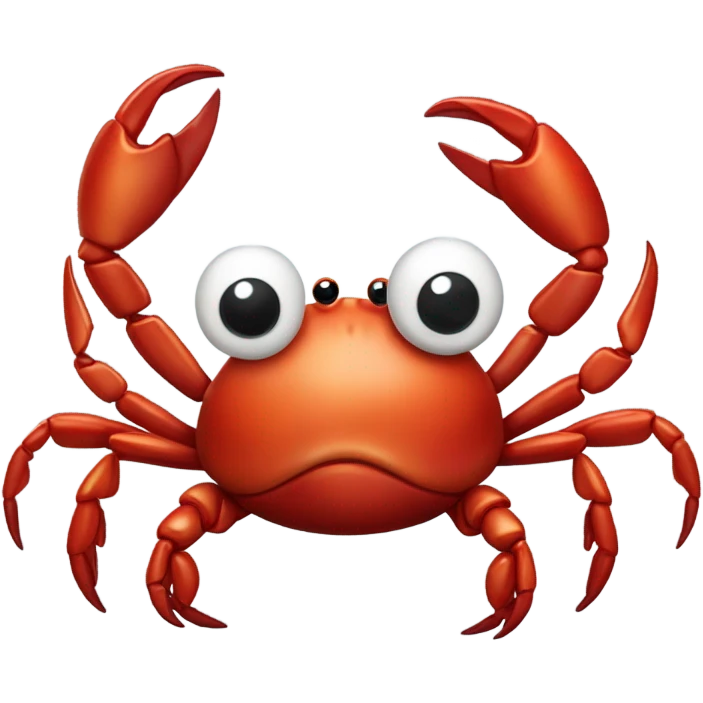 Cute little dr Zoidberg crab emoji