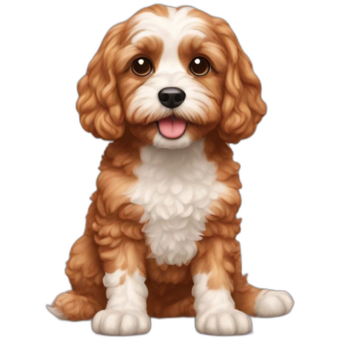 Marmite the cavapoo emoji