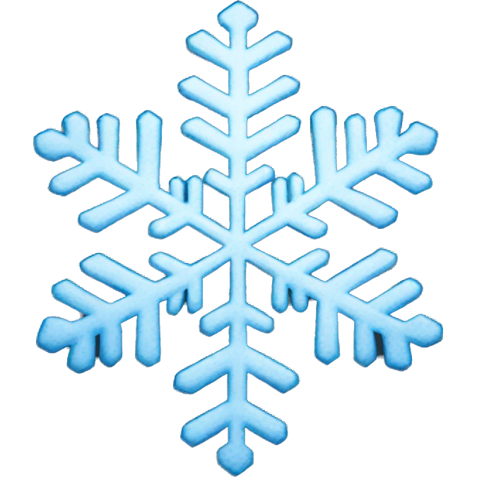 snowflake emoji