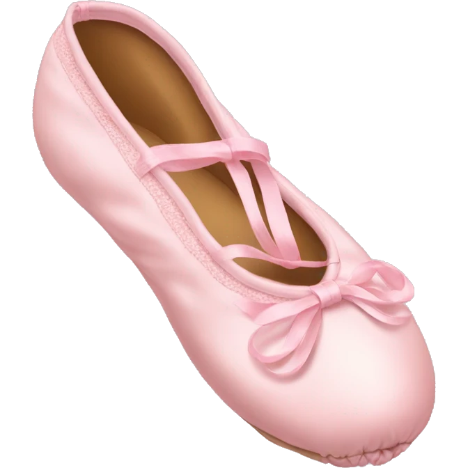 Ballet shoes pink emoji