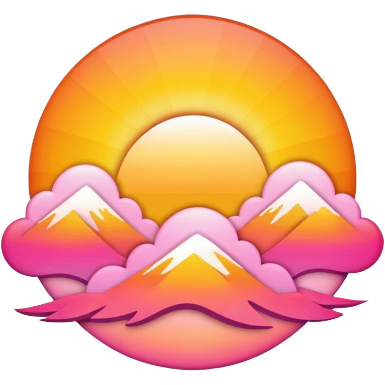 Sunrise emoji