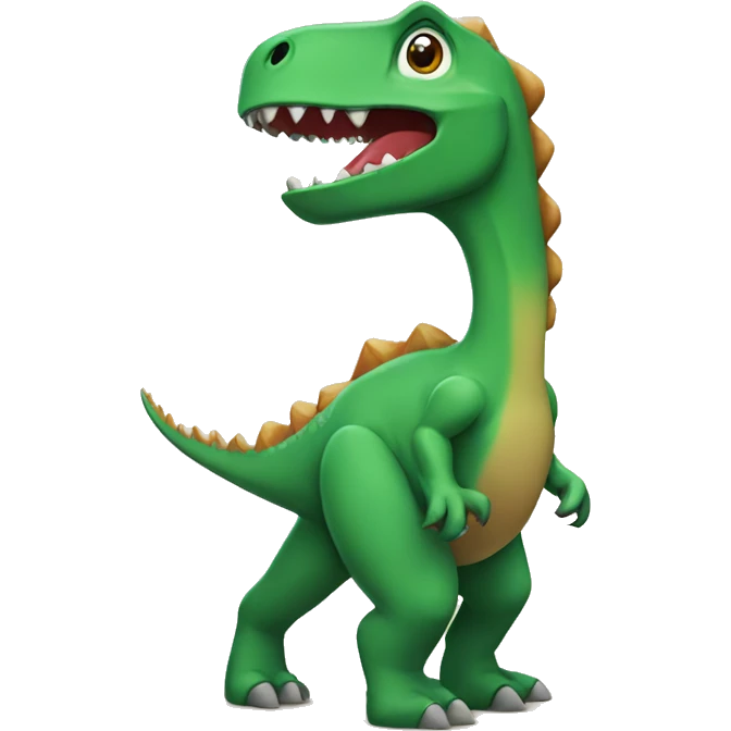 dinosaur with a sumbero emoji