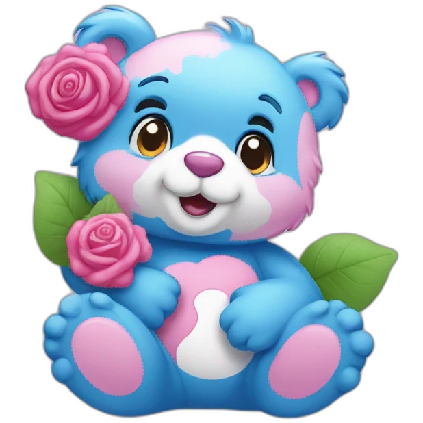 Care bears rose emoji