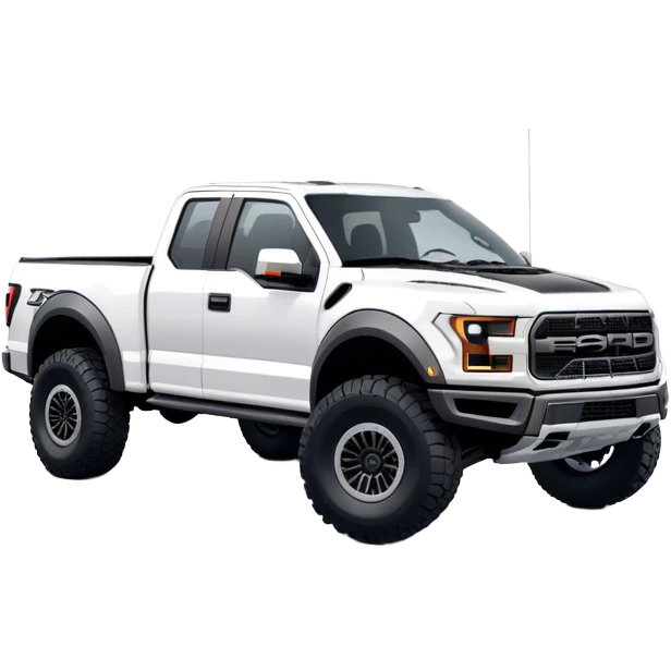 Ford f150 Raptor - Ford (Model Year: 2024) (Iconic colour: White) emoji