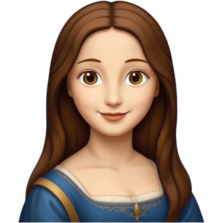 Renaissnace Mona Lisa emoji