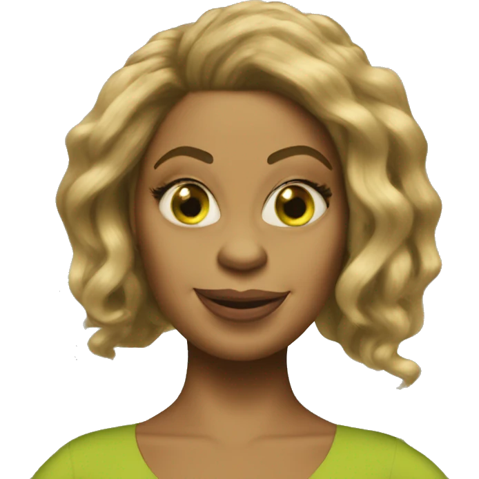 shrek as beyoncé  emoji