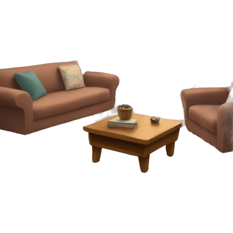 cozy living room vibes emoji