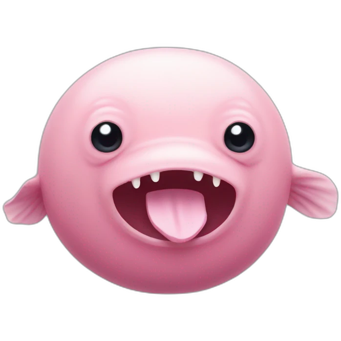 Blobfish emoji