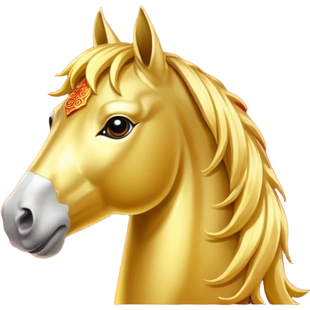 Chinese new year 马，加新年字眼 2026 新年快乐 emoji