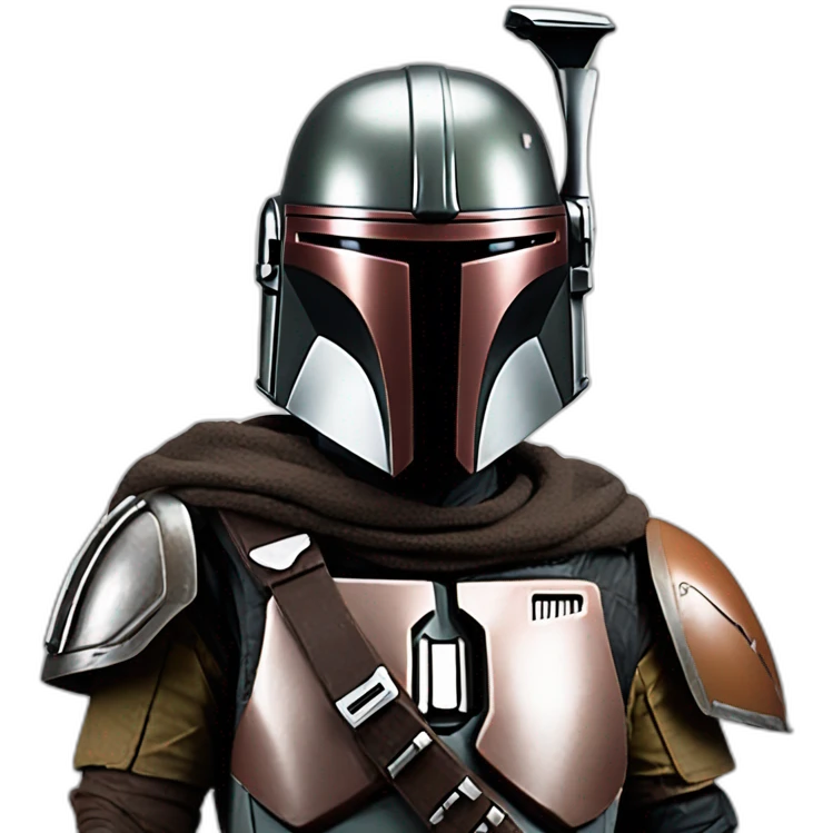 Mandalorian Din Djarin emoji