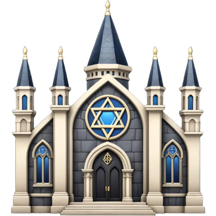 jewish synagogue dark aesthetic gothic architecture emoji