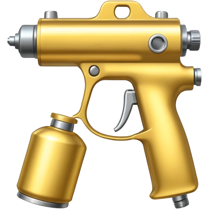 Gold Spray GUn emoji