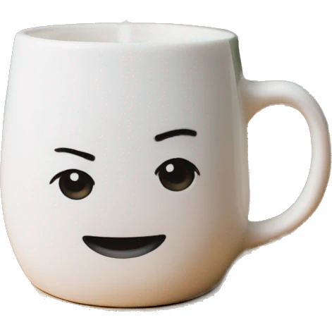 diffuser ceramic cup emoji