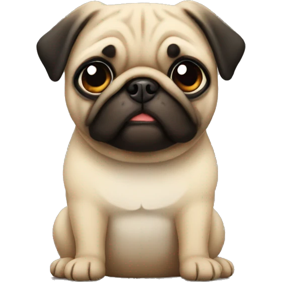 Pug emoji