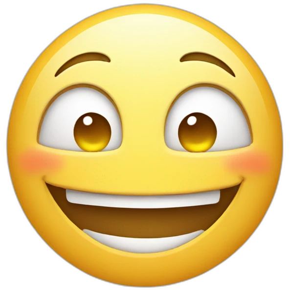 Grinning face with smiling eyes emoji