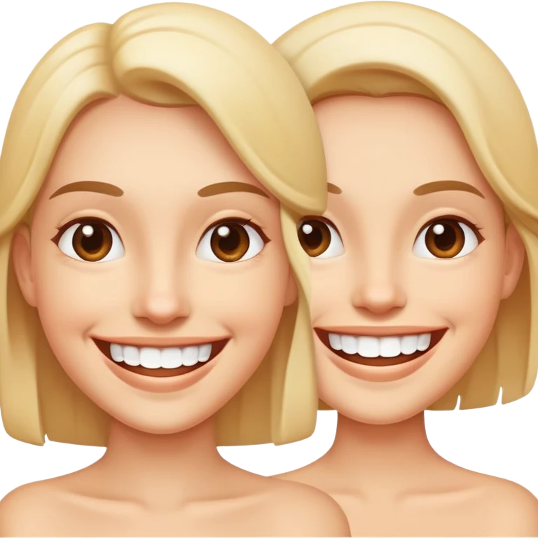 Before and after success transformation with happy client emoji