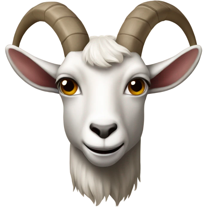 Kanye West as a goat emoji