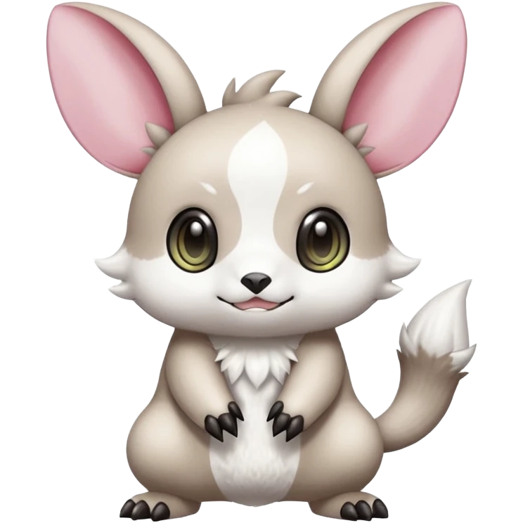 Pancham-Minccino-Petilil-Minun-Fakémon-Digimon-fusion-creature emoji