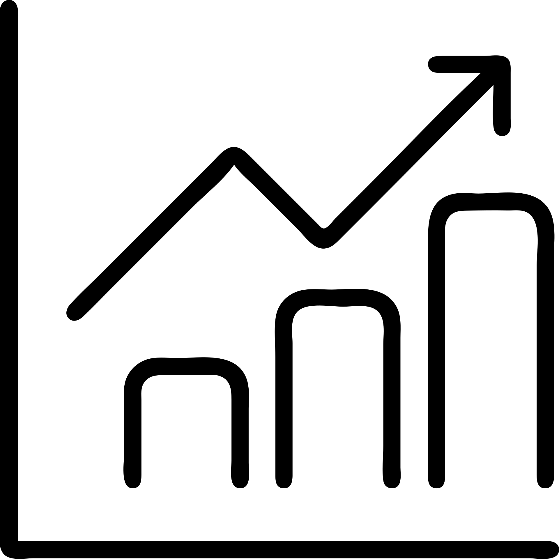 graph icon with black outline and no fill emoji