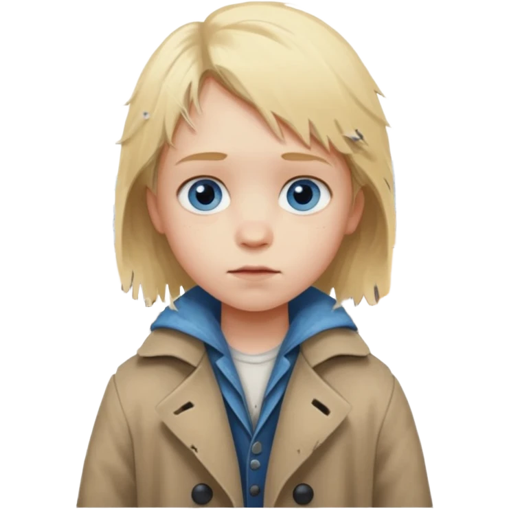 You are a poor child in a small German town, waking each day to the cold streets and the echo of factory whistles that never seem to stop. emoji