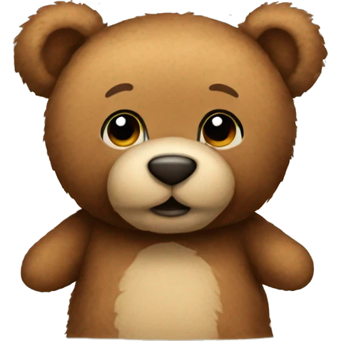 Teddy bear emoji
