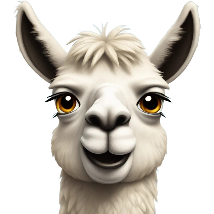 upset lama emoji