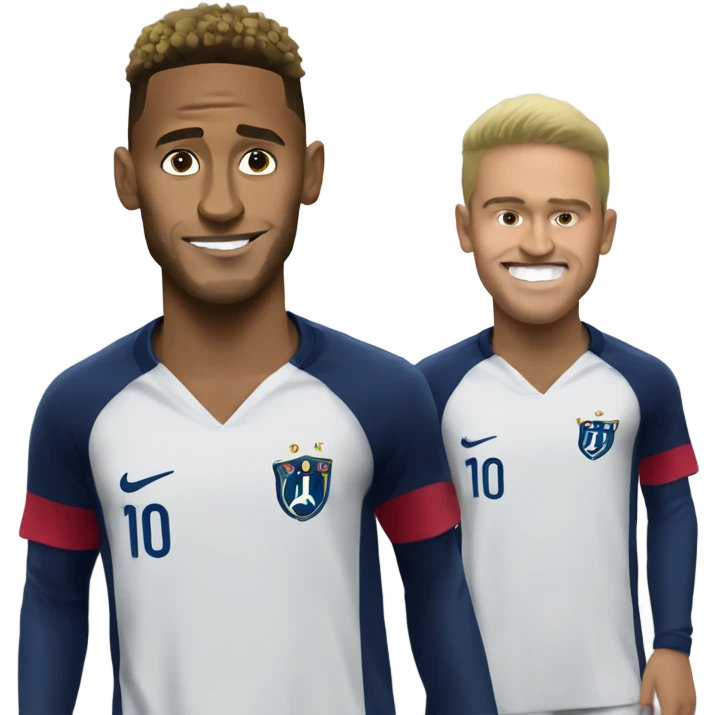 Neymar and hilk emoji