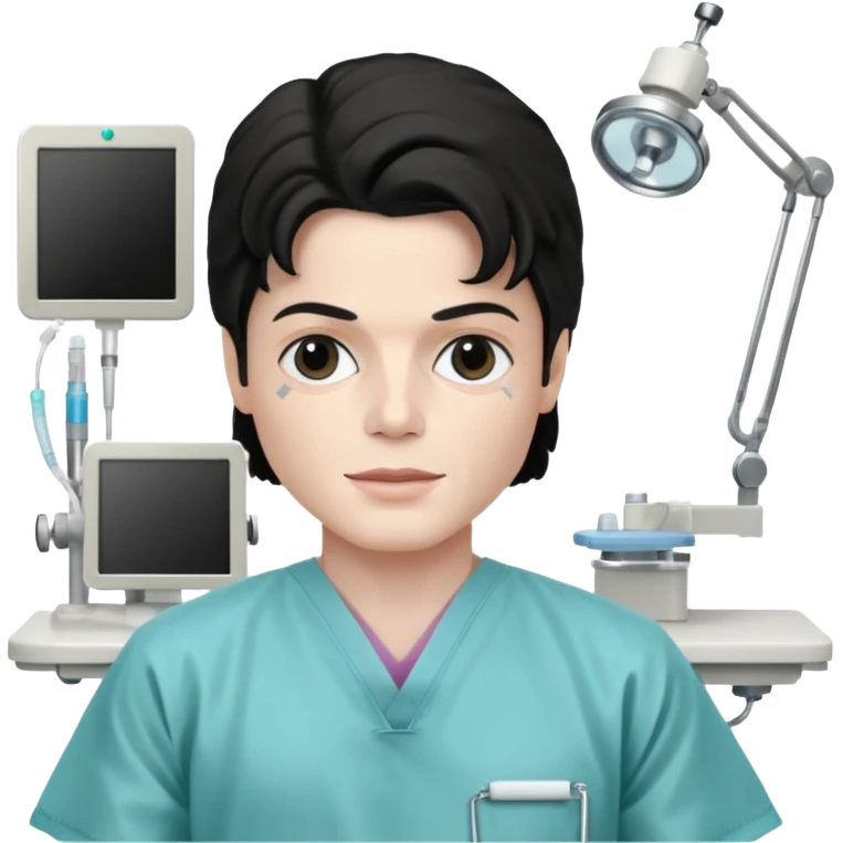 Micheal Jackson on the Surgery table emoji