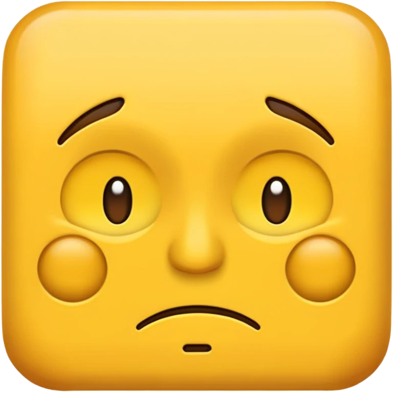 Judgmental emoji making a sure as if face  emoji