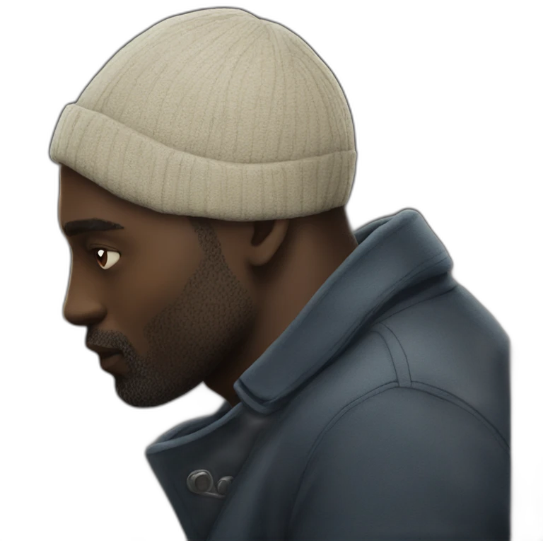 Idriss elba kissing man emoji