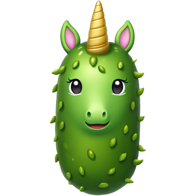 Pickle unicorn emoji