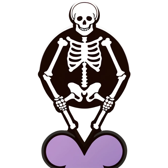 Skeleton emoji