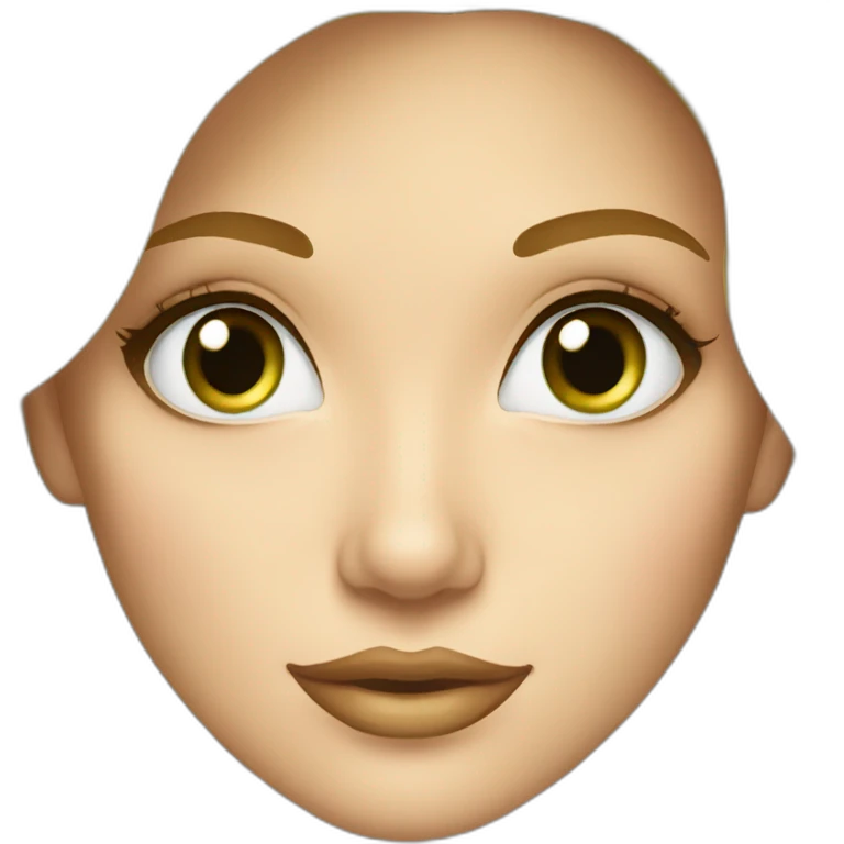 belle femme blonde yeux vert emoji