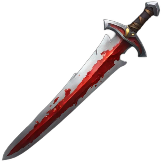 blood sword emoji