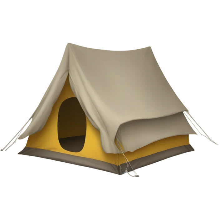 tente de camping emoji
