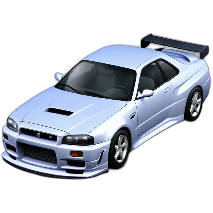 Voiture r34 Fast and Furious2 emoji
