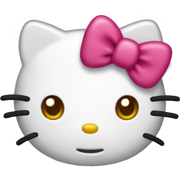 Hello kitty emoji