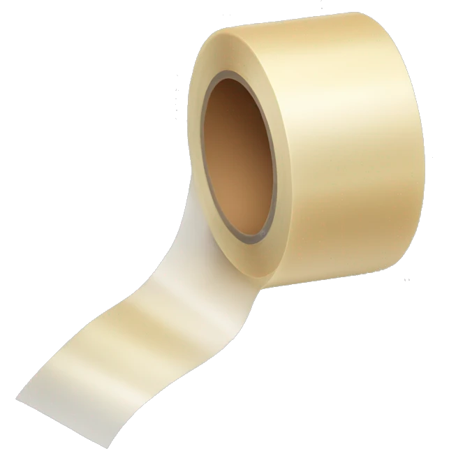 transparent adhesive tape roll emoji