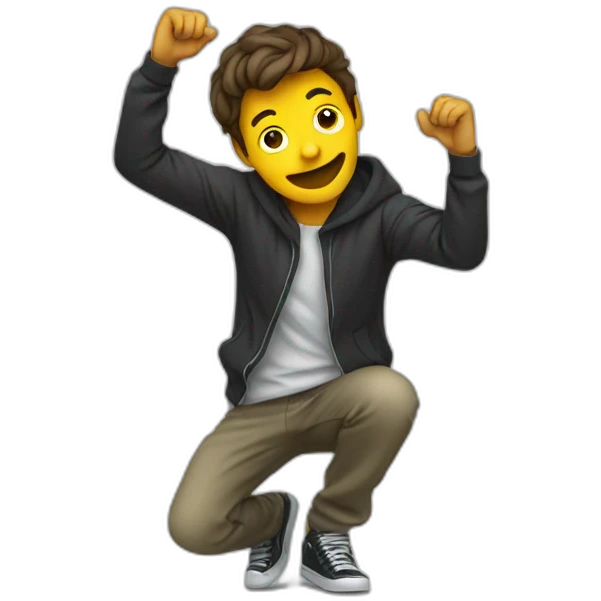 Personne qui dab emoji