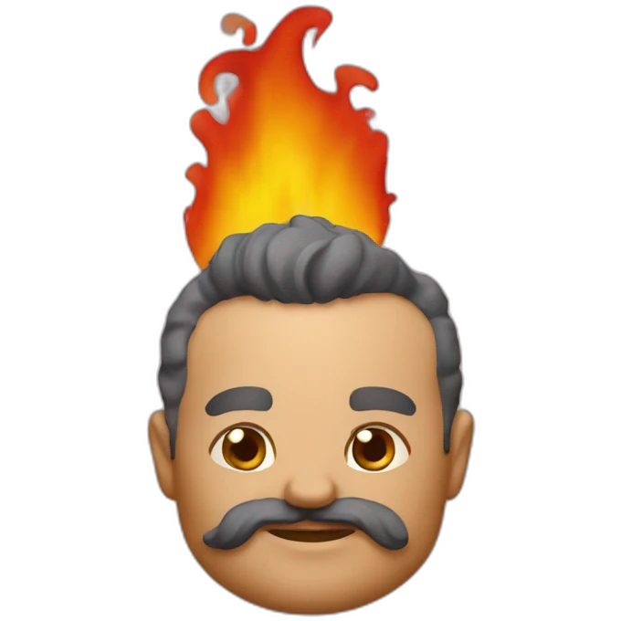 Napoli in fiamme emoji