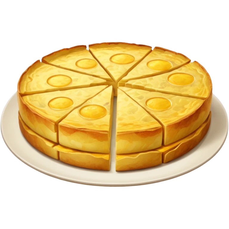 traditional spanish omelette emoji