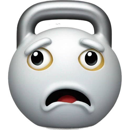 Christmas kettlebell emoji